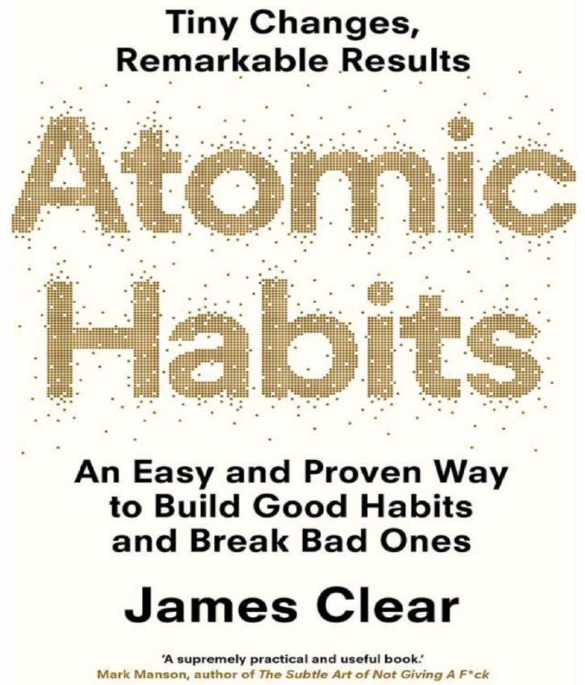     			Atomic habit ( paperback ) book