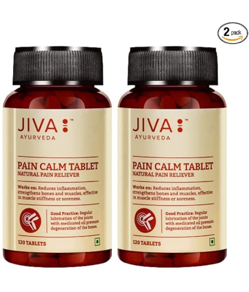     			Jiva Pain Calm For Joint Pain -120 Nos (Pack of 2)