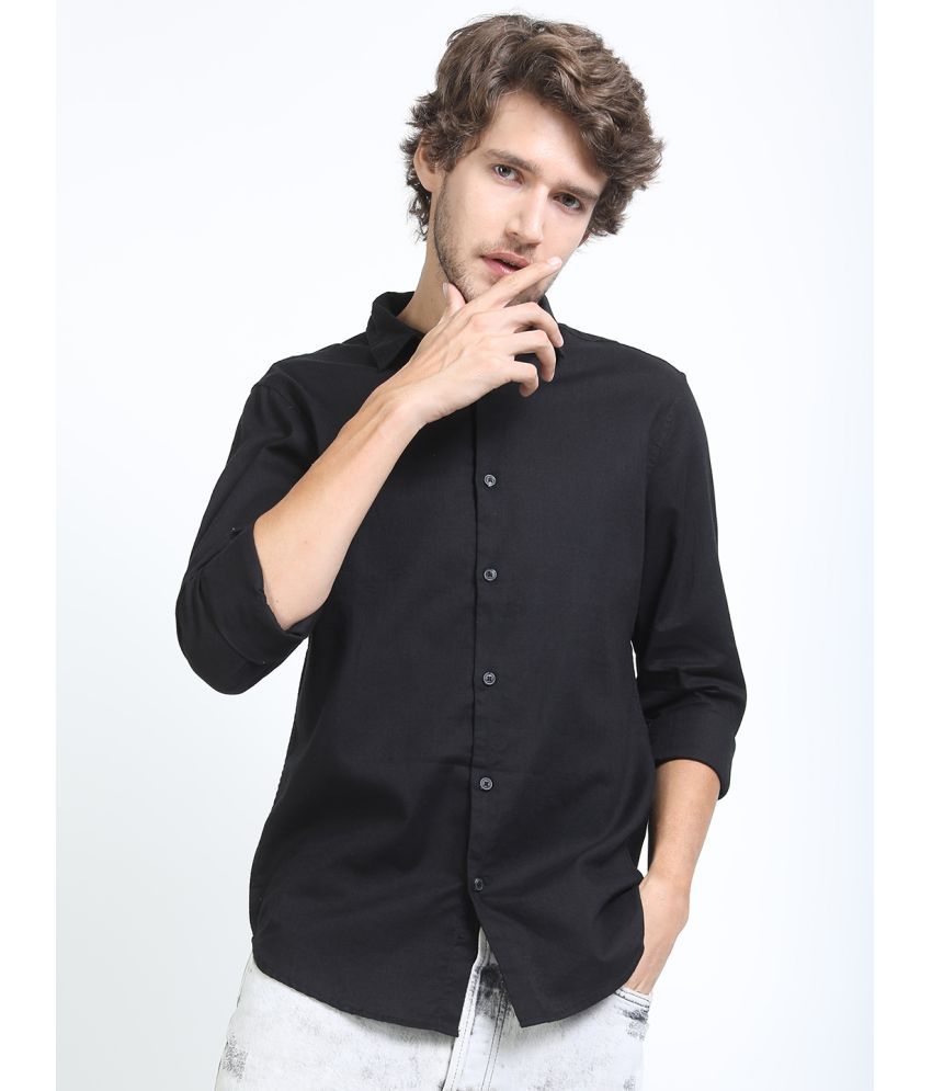     			Ketch 100% Cotton Regular Fit Printed Full Sleeves Men's Casual Shirt - Black ( Pack of 1 )