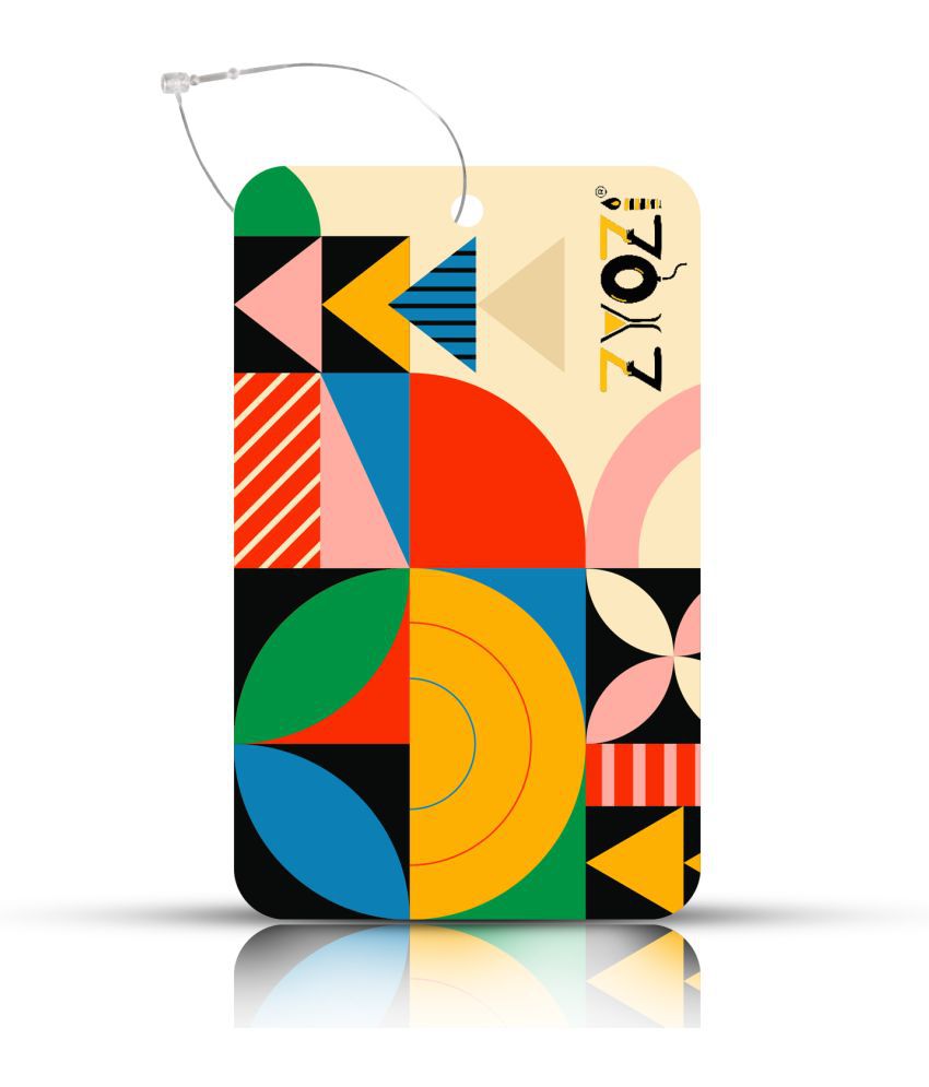     			Zyozi Multicolor Travel Tags Cards, Travel Tags Cards for Luggages, Tags Holders for Luggage (Pack of 12)