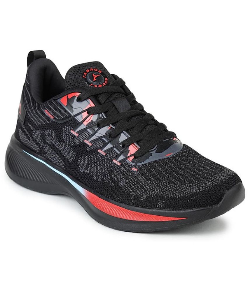     			Abros ASSG1258O Black Men's Sports Running Shoes