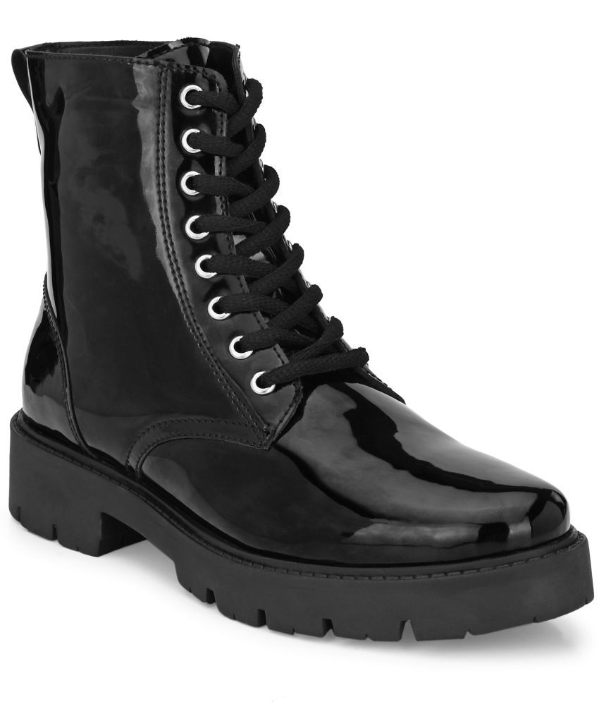     			El Paso Black Women's Mid Calf Length Boots