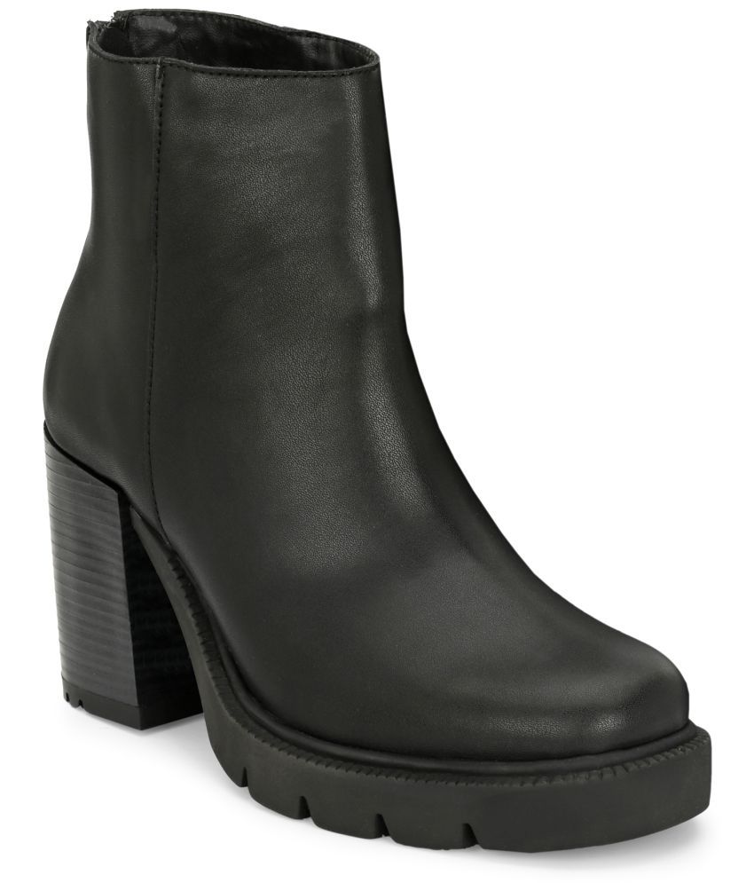     			El Paso Black Women's Ankle Length Boots