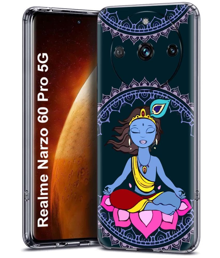     			Fashionury Multicolor Printed Back Cover Silicon Compatible For Realme narzo 60 pro ( Pack of 1 )