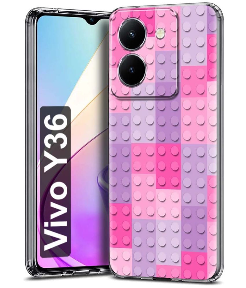     			Fashionury Multicolor Printed Back Cover Silicon Compatible For Vivo Y36 ( Pack of 1 )