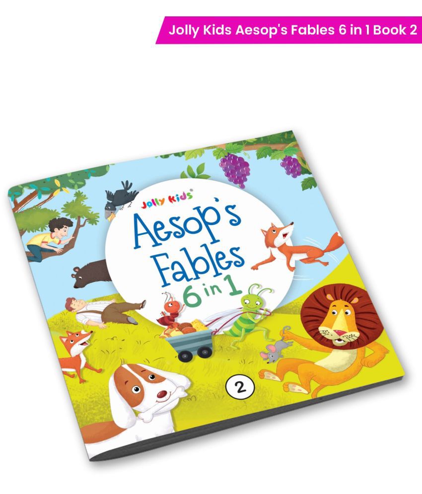     			Jolly Kids A Collection Aesop's Fables 6 in 1 Book 2 for Kids Ages 3-6 Years| Moral Stories book