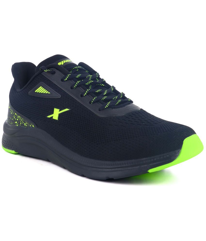     			Sparx SM 814 Black Men's Sports Running Shoes