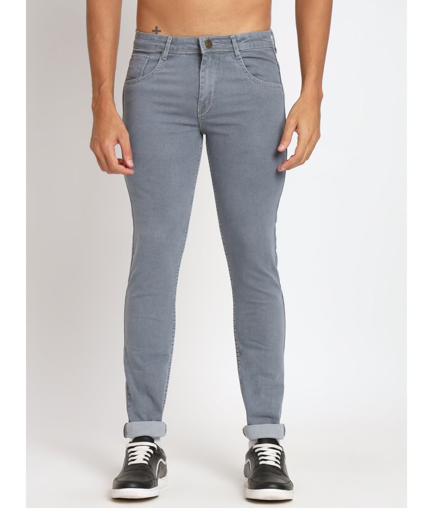     			RAGZO Slim Fit Basic Men's Jeans - Grey ( Pack of 1 )