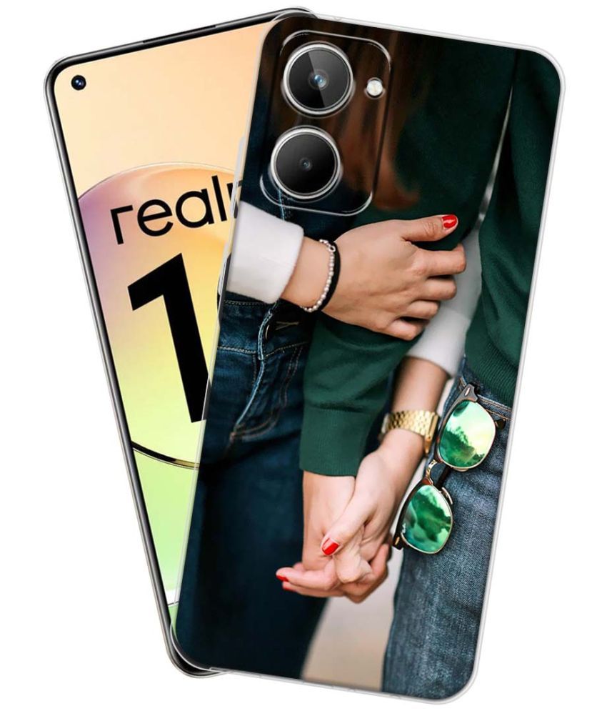     			Fashionury Multicolor Printed Back Cover Silicon Compatible For Realme 10 ( Pack of 1 )