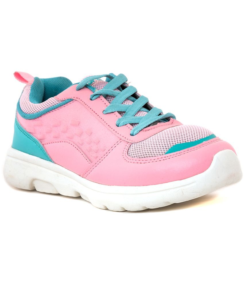     			KHADIM - Pink Girl's Sports Shoes ( 1 Pair )