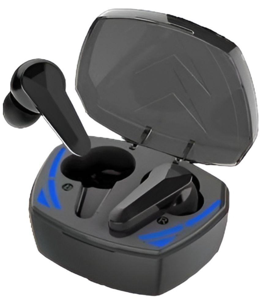     			COREGENIX Gaming Type C Bluetooth Headphone In Ear 30 Hours Playback Low Latency IPX5(Splash & Sweat Proof) Black