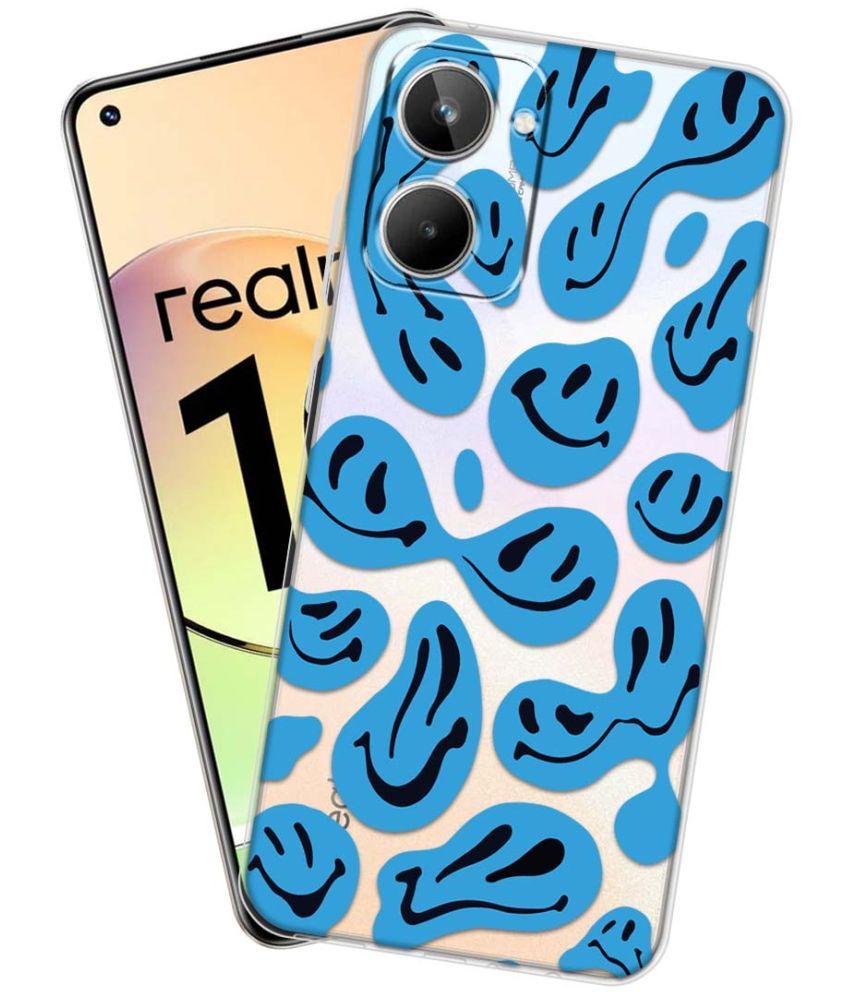     			Fashionury Multicolor Printed Back Cover Silicon Compatible For Realme 10 ( Pack of 1 )