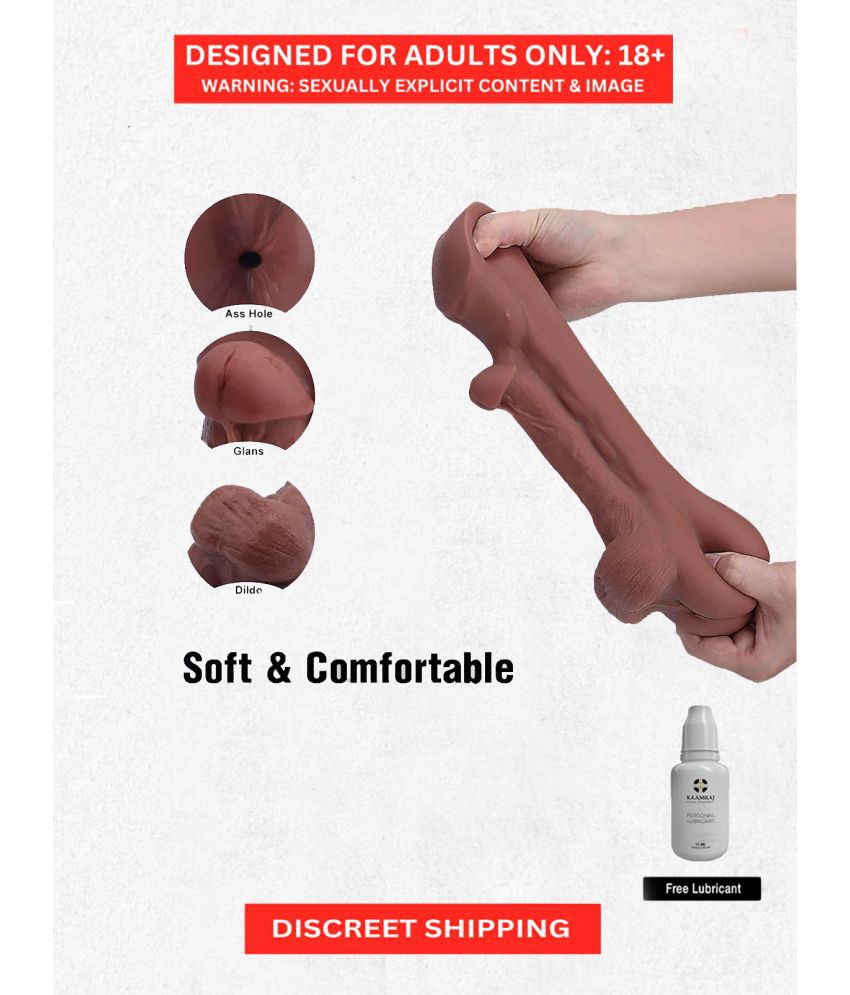     			Light Weight Realistic Ass Masturbator- Travel Size Adult Toys for G@y Men | Waterproof and Reusable Silicone Material and Smooth Operator