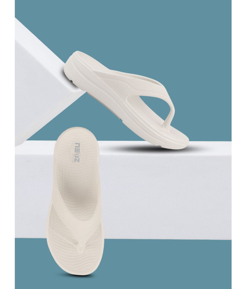     			Neoz White Women's Slipper