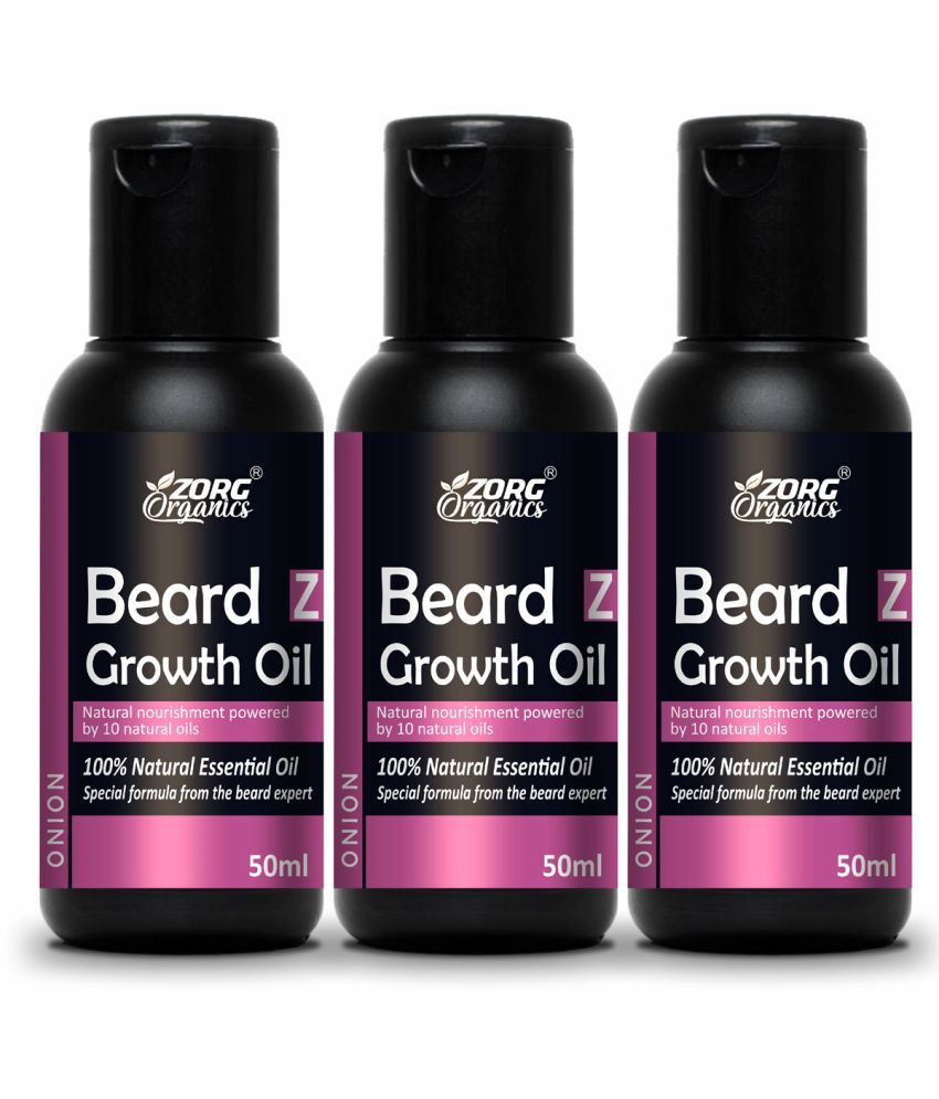     			Zorg Organics Promotes Beard Growth Beard Oil ( Pack of 3 )