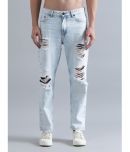 Bene Kleed Men Relaxed Fit Highly Distressed Cotton Heavy Fade Jeans