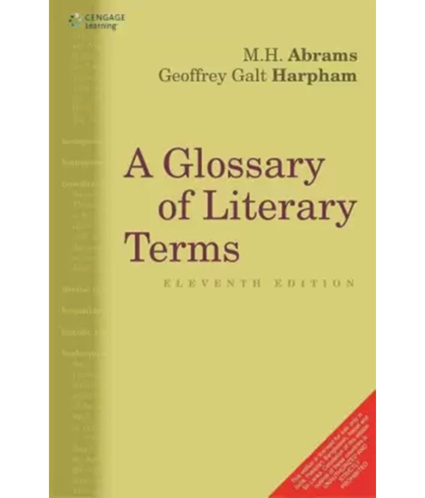     			A Glossary of Literary Terms  (English, Paperback, Abrams M.H.)