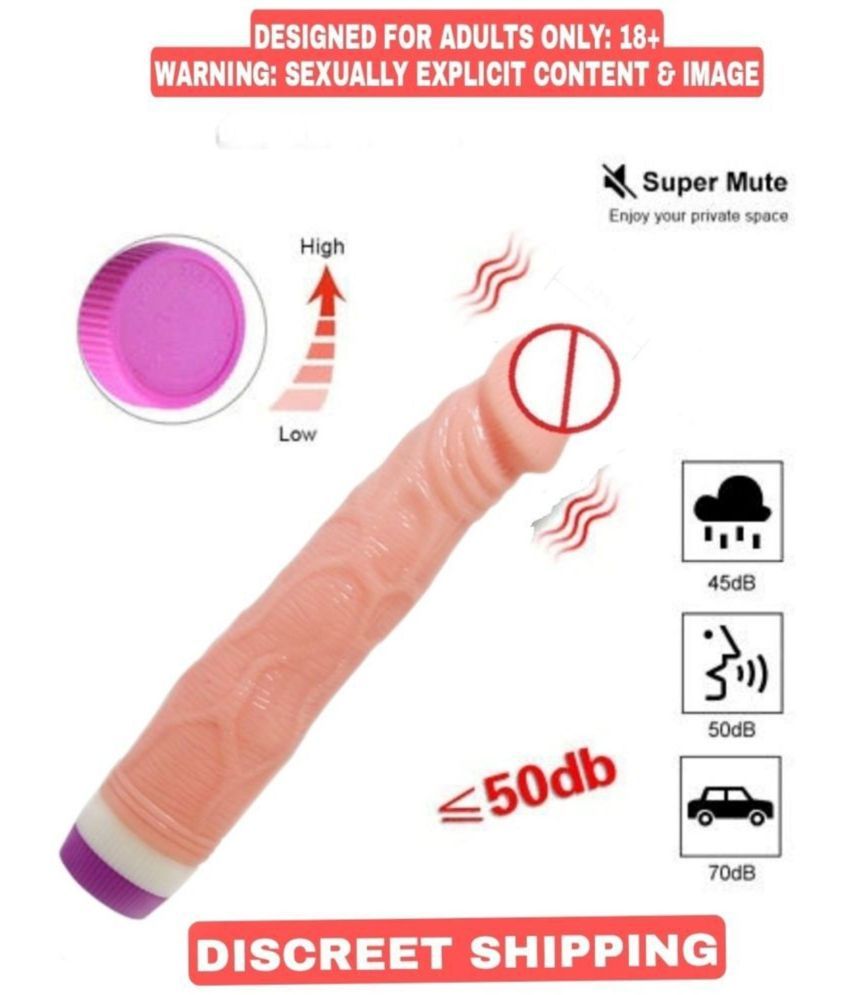     			Adam - 9" Long XL Realistic Life Like Thick Strong Vibrating IPX7 Waterproof Dildo Vibrator For Women Men - Pink BY-SEX TANTRA