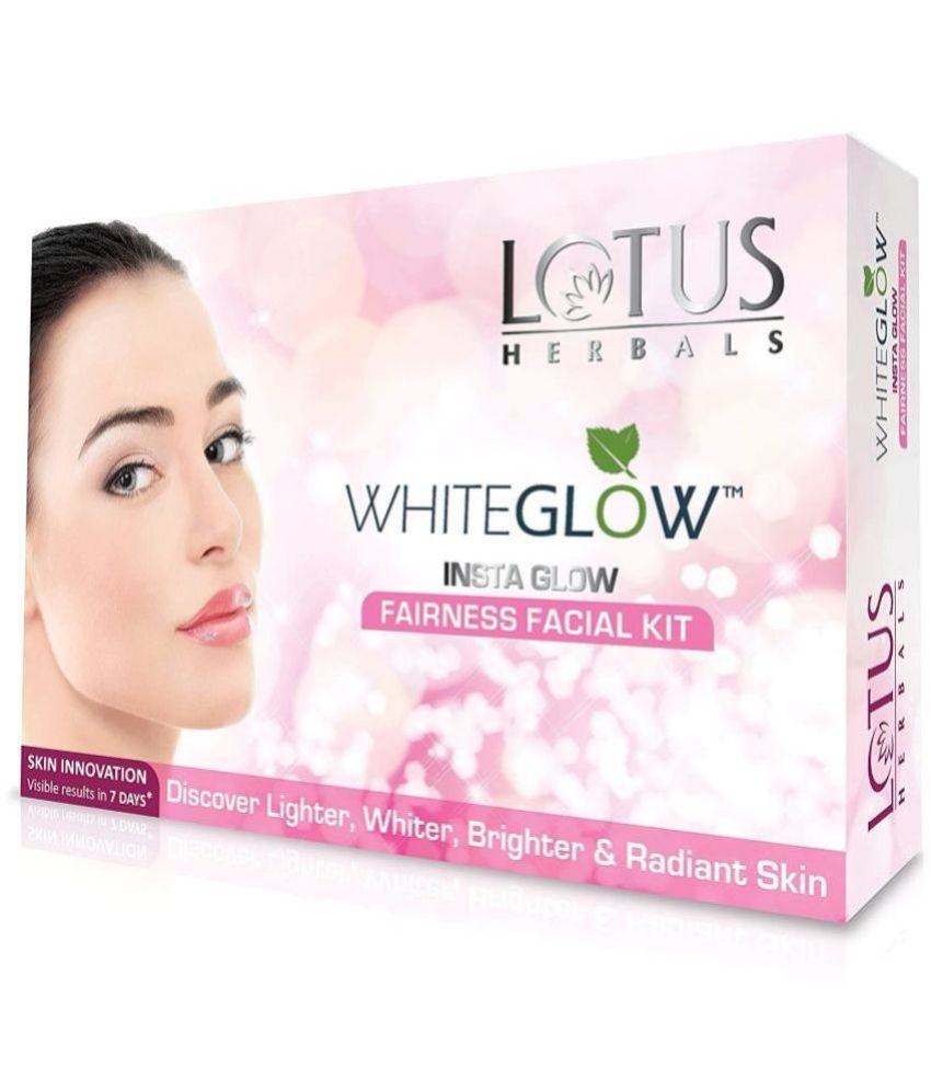     			Lotus Herbals Instant Glow Facial Kit For All Skin Type ( Pack of 1 )