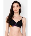 Clovia Black Polyester Heavily Padded Women's T-Shirt Bra ( Pack of 1 )