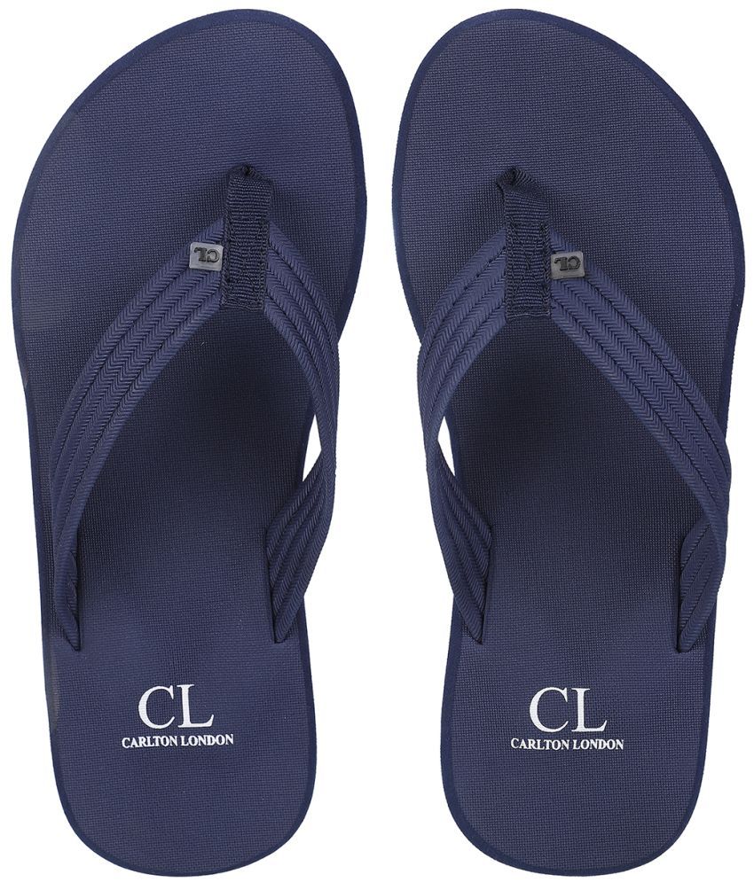     			Carlton London Navy Men's Daily Slipper