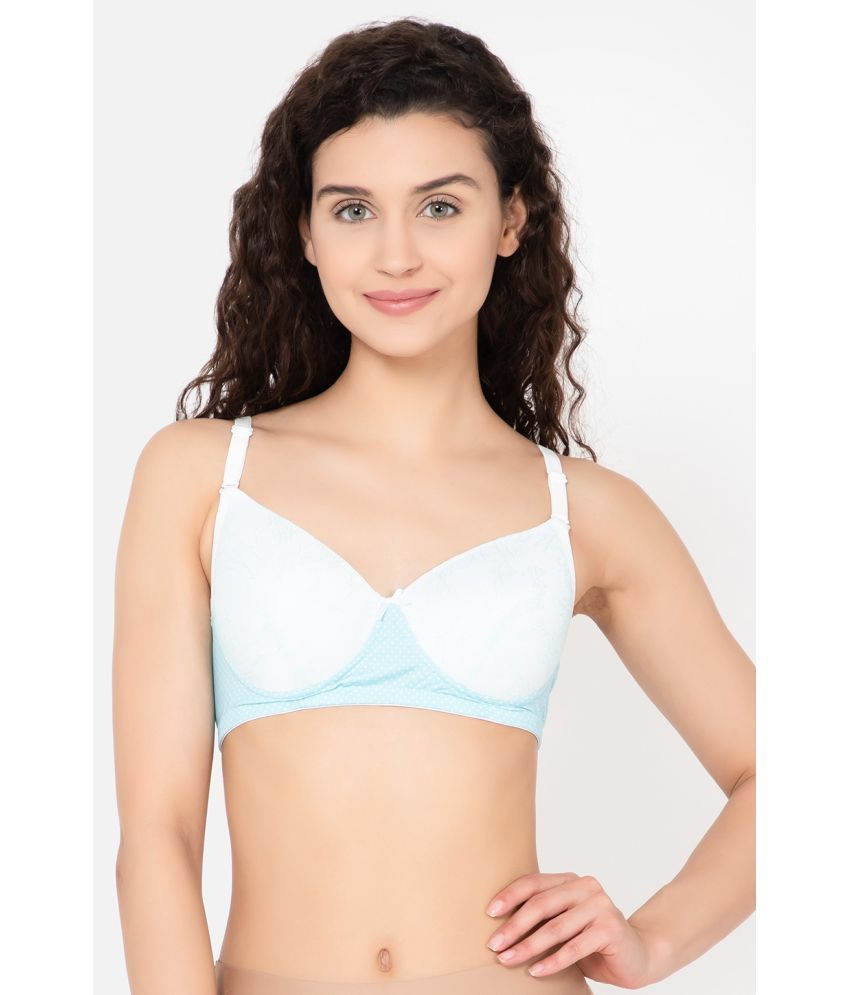     			Clovia Polyester Heavily Padded Women's Convertable Bra ( Blue )