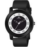 IIK COLLECTION Black Silicon Analog Men's Watch