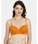 Rosaline by Zivame Polyester Women's T-Shirt Bra ( Orange )