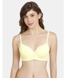 Rosaline by Zivame Polyester Women's T-Shirt Bra ( Yellow )