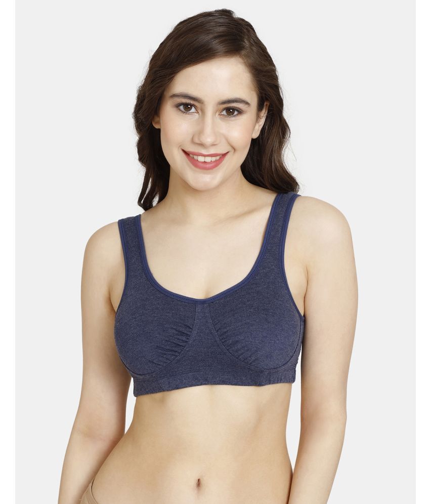     			Rosaline by Zivame Blue Polyester Non Padded Women's Bralette Bra ( Pack of 1 )