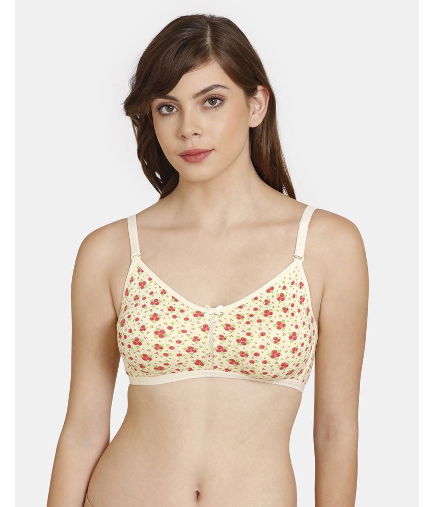     			Rosaline by Zivame Polyester Women's T-Shirt Bra ( Cream )