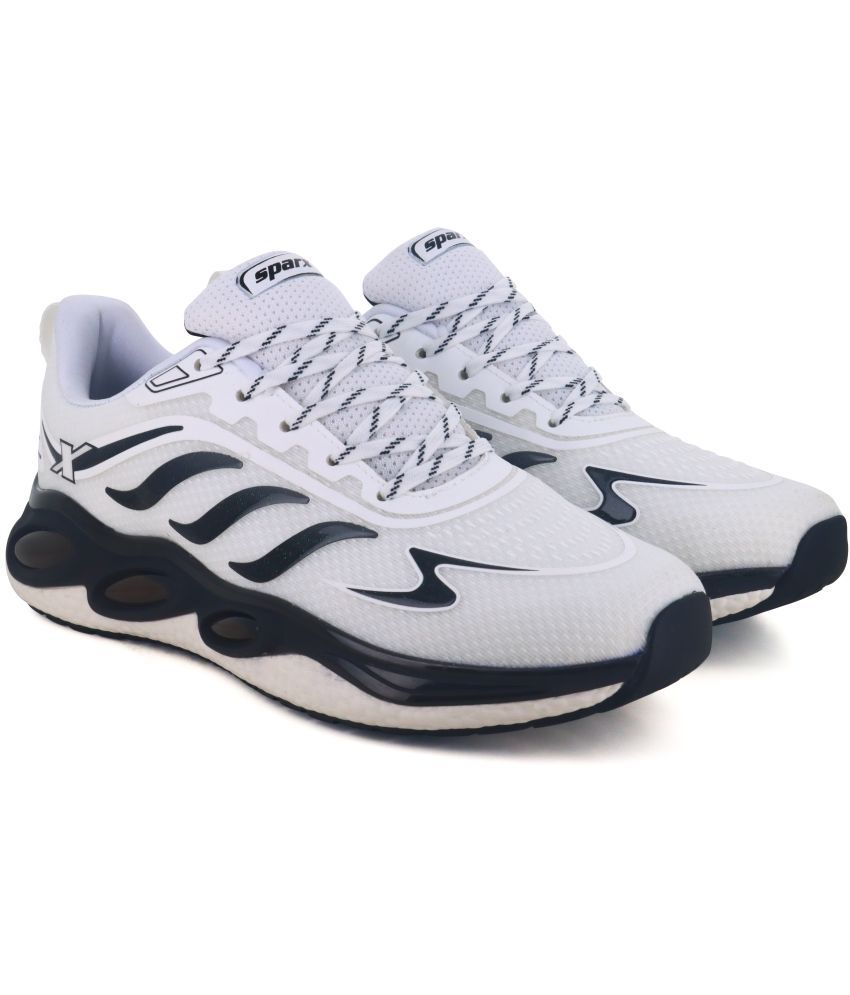     			Sparx SM 911 White Men's Sports Running Shoes