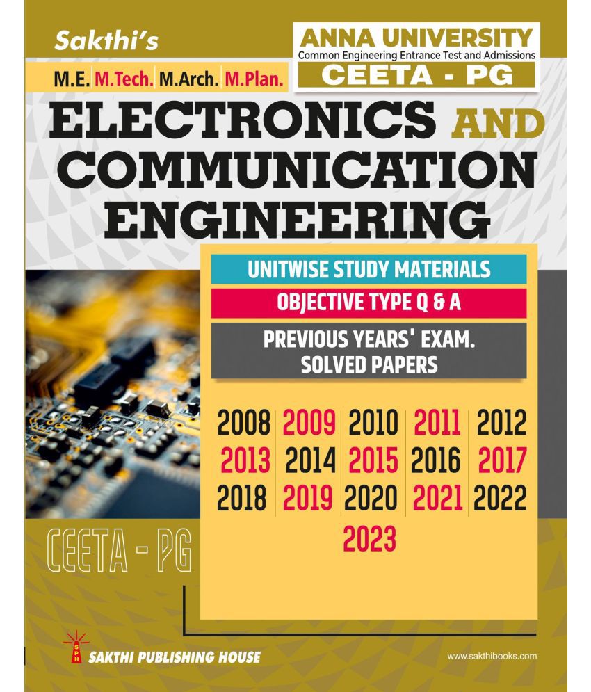     			CEETA-PG Electronics And Communication Engineering Study Materials & Previous Years Solved Papers