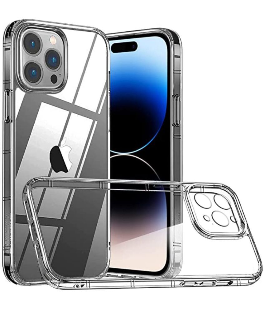     			Case Vault Covers Silicon Soft cases Compatible For Silicon Iphone 14 Pro ( Pack of 1 )