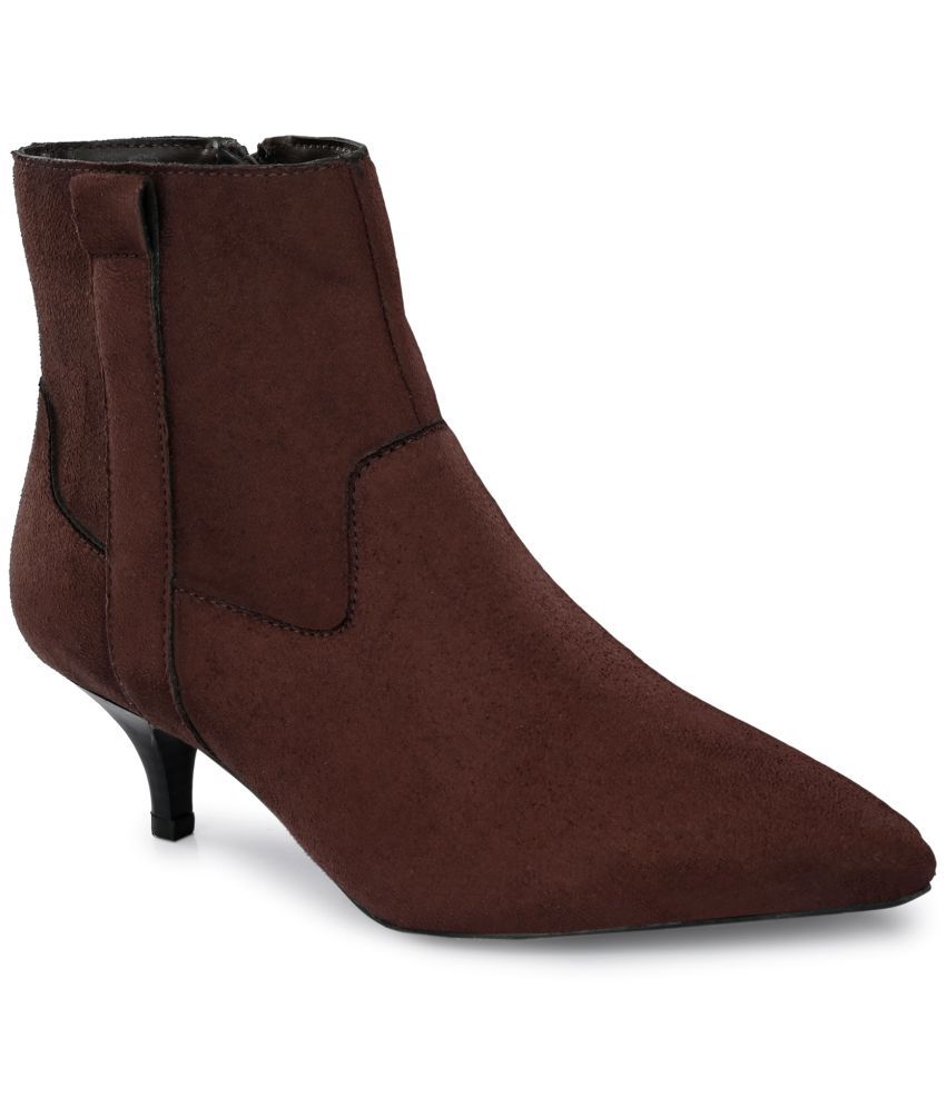     			El Paso Brown Women's Ankle Length Boots