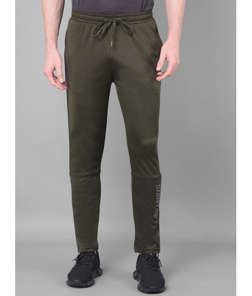     			Force NXT Olive Green Polyester Men's Sports Trackpants ( Pack of 1 )