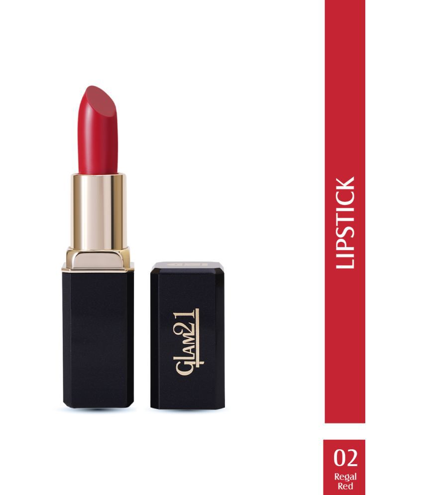     			Glam21 Comfort Matte Lipstick Highly Pigented Silky Texture & Hydrates 3.8g Regal Red02