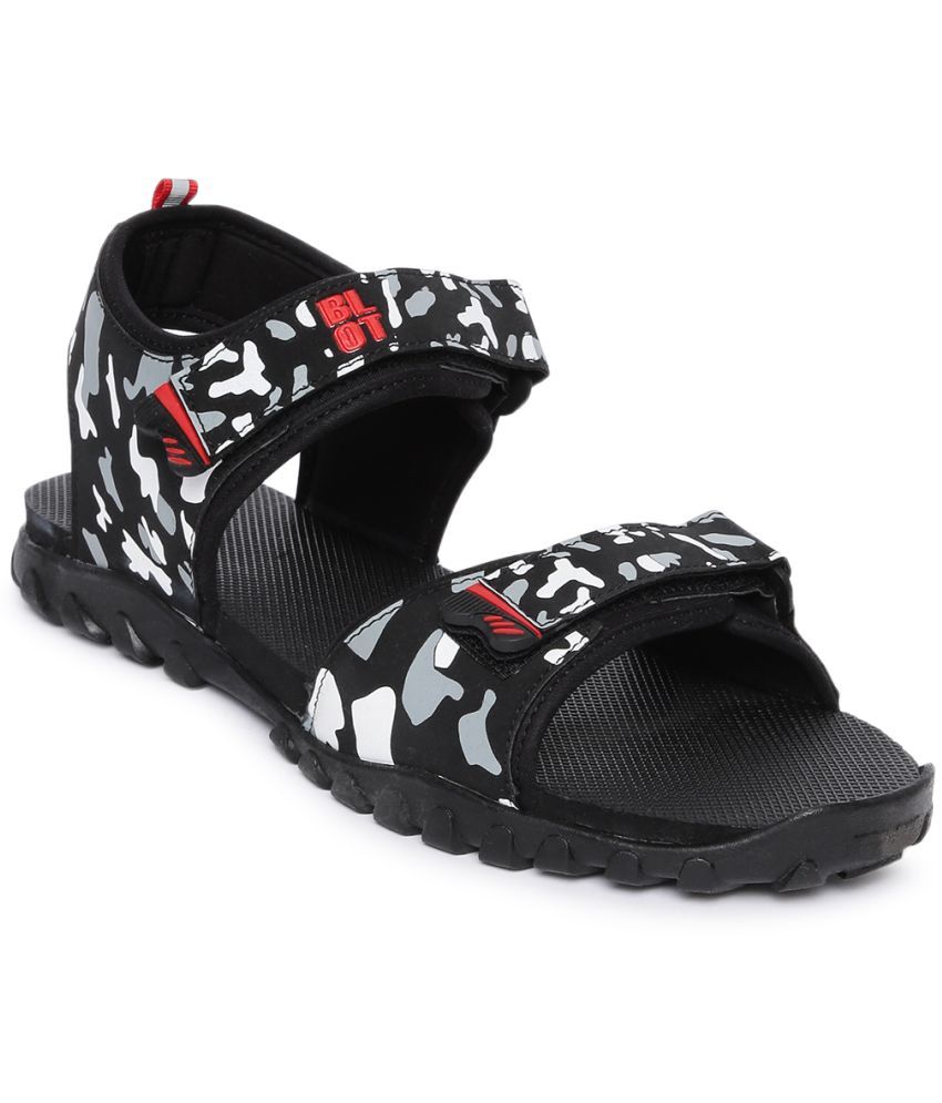     			Paragon - Black Men's Floater Sandals