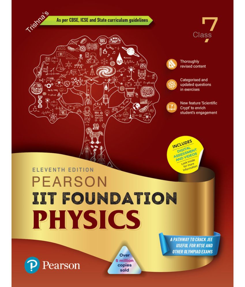     			Pearson IIT Foundation Physics Class 7, As Per CBSE, ICSE and State Curriculum Guidelines - 11th Edition