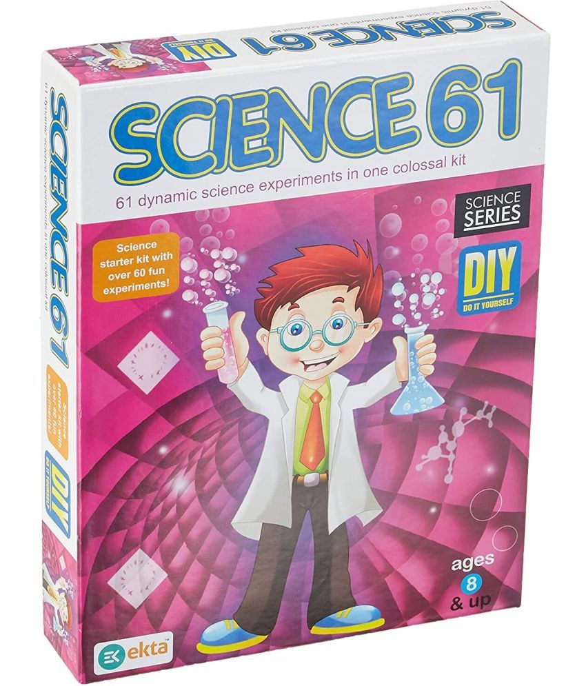     			Planet45 Science Kit (Multicolor, 61 Experiments)