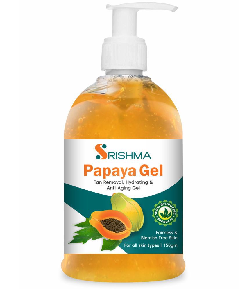     			Srishma Papaya Gel for Helps Reduce Wrinkles & Acne Breakouts (150 g)