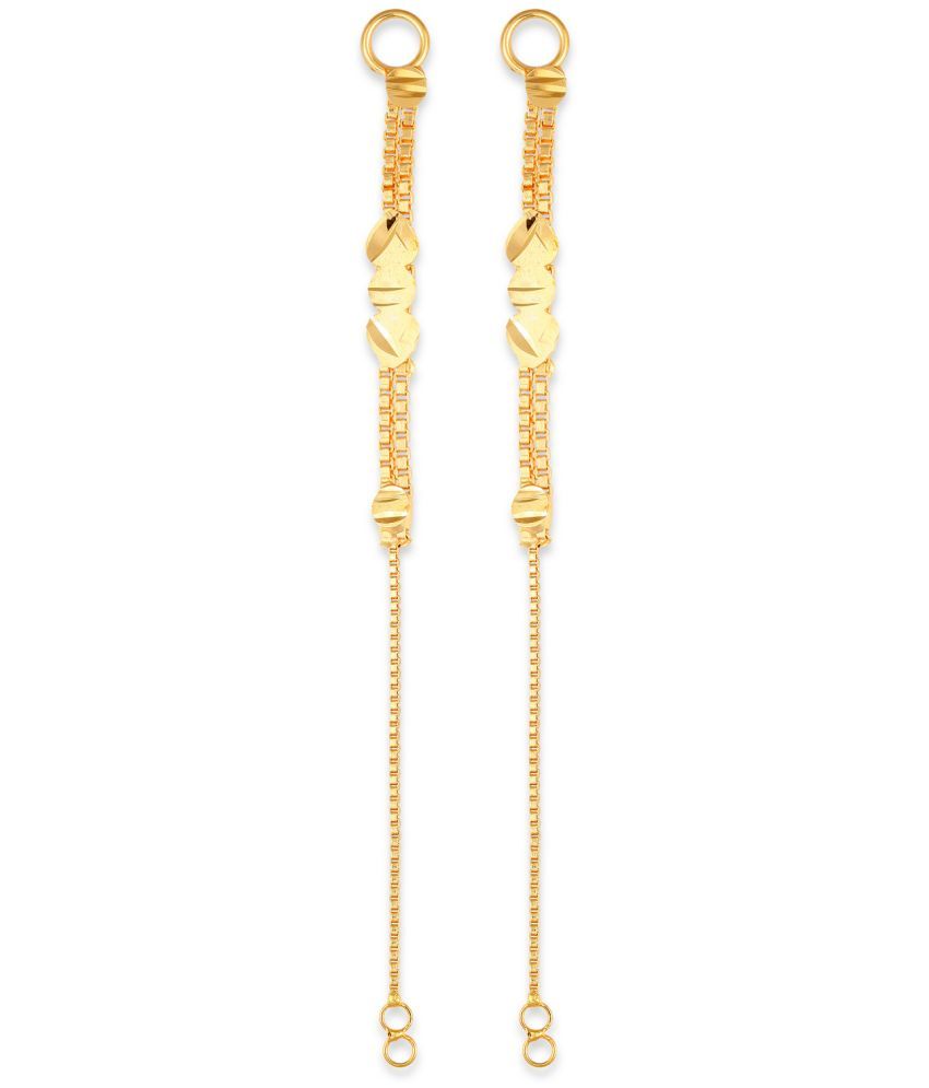     			VIVASTRI Golden Threader Earrings ( Pack of 1 )