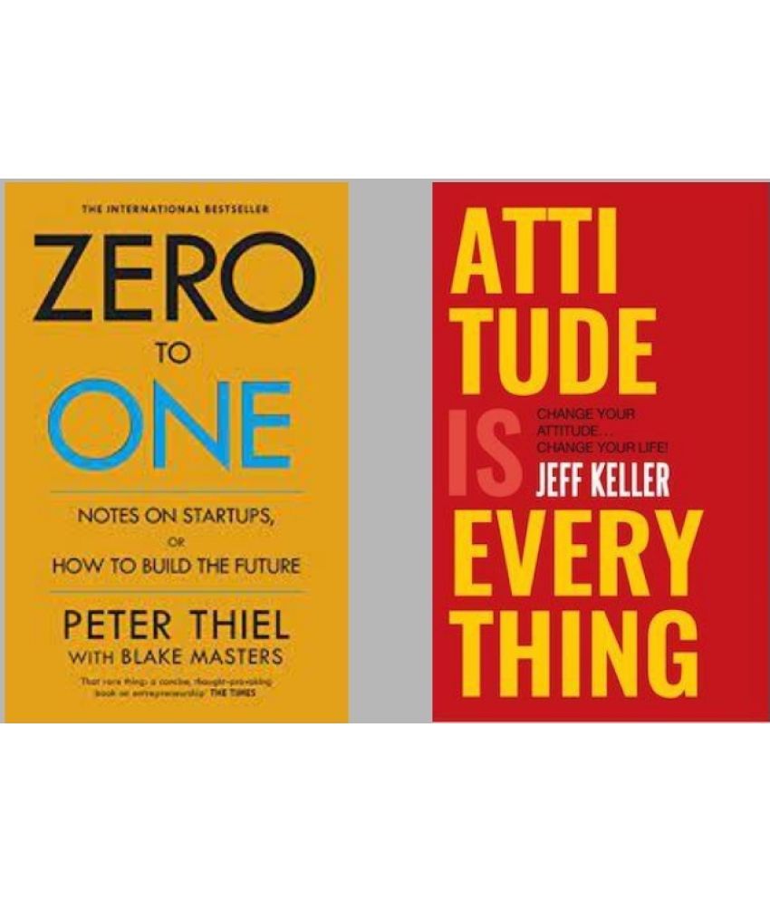     			Zero To One + Attitude Is Everything