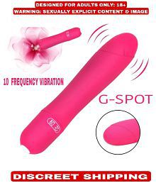10 FREQUENCY WATERPROOF SILENT G-SPOT SPEAR DILDO VIBRATOR FOR WOMEN BY KAMAHOUSE
