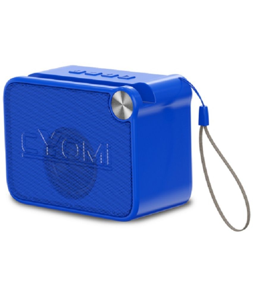     			CYOMI CY_617Candy_Blue 5 W Bluetooth Speaker Bluetooth V 5.1 with SD card Slot,USB Playback Time 6 hrs Blue