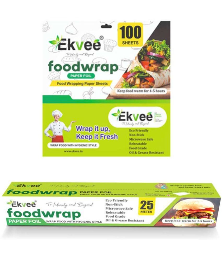     			Ekvee White Paper Food Wrapping Paper