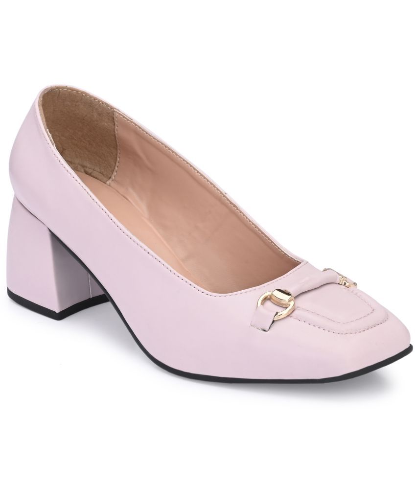     			El Paso Lavender Women's Pumps Heels