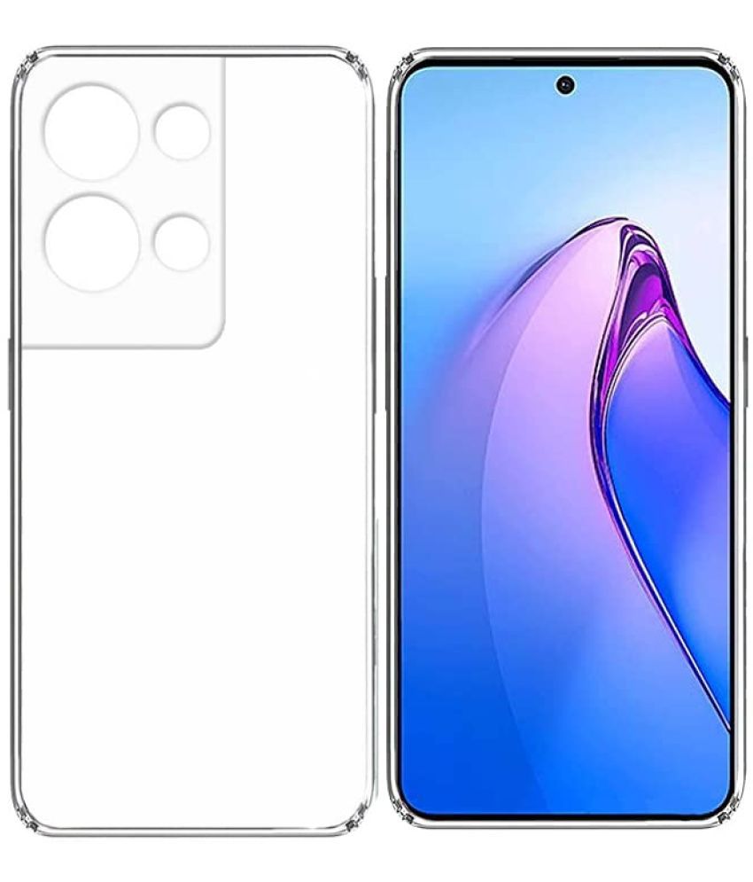     			Kosher Traders Plain Cases Compatible For Silicon OPPO RENO 8 PRO 5g ( Pack of 1 )