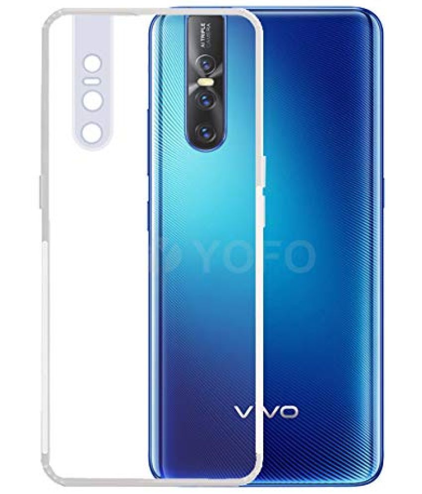     			Kosher Traders Plain Cases Compatible For Silicon VIVO V15 PRO ( Pack of 1 )