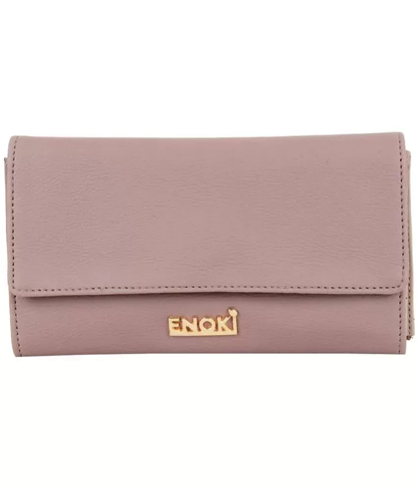 Buy Enoki Purple Faux Leather Purse at Best Prices in India - Snapdeal